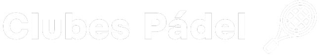 Clubes Padel Logo Blanco